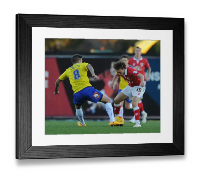 Framed Print : Bristol City vs Crawley Town: Luke Freeman Tackled by Jimmy Smith Framed Print : Bristol City vs Crawley Town: Luke Freeman Tackled by Jimmy Smith