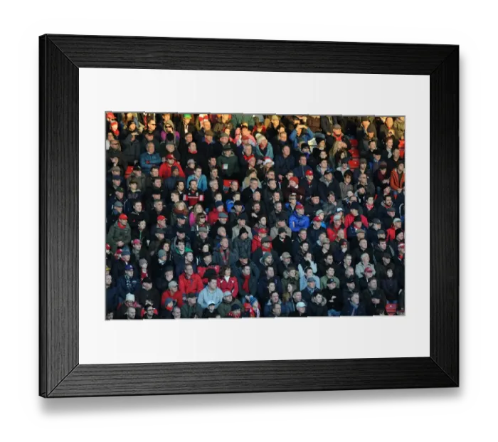 Framed Print : Bristol City vs Crawley Town: The Intense Moment at Ashton Gate, League One Football Match (December 13, 2014)