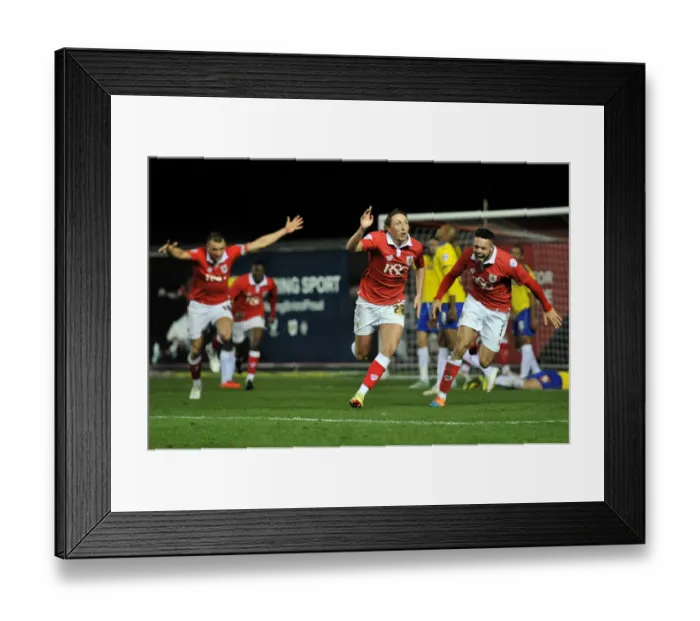 Framed Print : Bristol City's Luke Ayling Scores the Goal: Sky Bet League One, Bristol City vs Crawley Town (13th December 2014) Framed Print : Bristol City's Luke Ayling Scores the Goal: Sky Bet League One, Bristol City vs Crawley Town (13th December 2014)