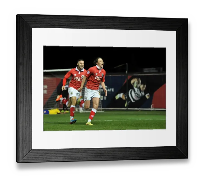 Framed Print : Bristol City's Luke Ayling Scores Thriller at Ashton Gate: Sky Bet League One Clash vs Crawley Town (13 December 2014) Framed Print : Bristol City's Luke Ayling Scores Thriller at Ashton Gate: Sky Bet League One Clash vs Crawley Town (13 December 2014)