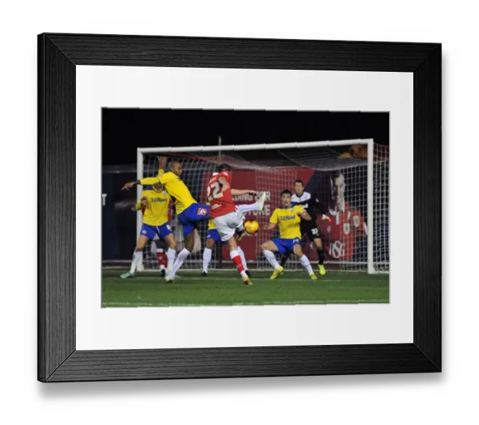 Framed Print : Bristol City's Luke Ayling Scores Opening Goal Against Crawley Town, Sky Bet League One, Ashton Gate Framed Print : Bristol City's Luke Ayling Scores Opening Goal Against Crawley Town, Sky Bet League One, Ashton Gate