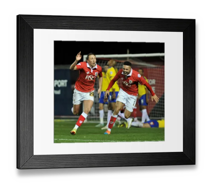 Framed Print : Bristol City's Luke Ayling Scores Stunning Goal in Sky Bet League One