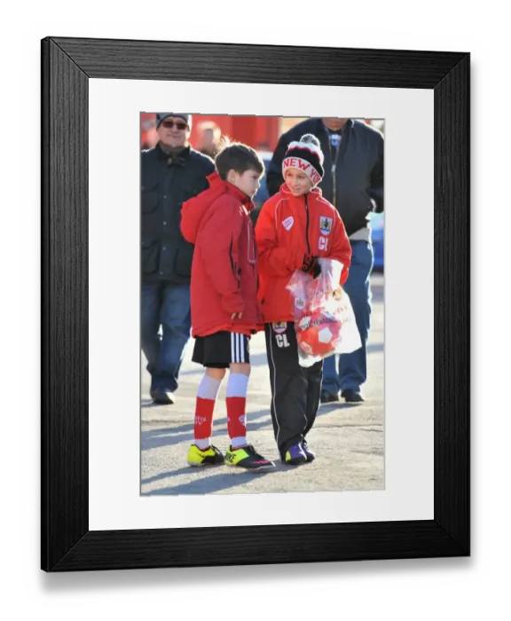 Framed Print : Intense Football Rivalry: A Sea of Passionate Bristol City Fans Framed Print : Intense Football Rivalry: A Sea of Passionate Bristol City Fans