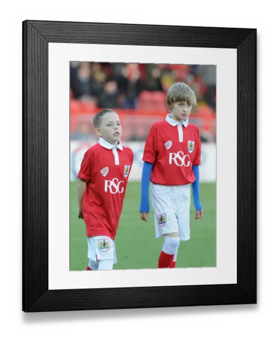 Framed Print : Intense Rivalry: Bristol City vs Crawley Town, Sky Bet League One (December 13, 2014)