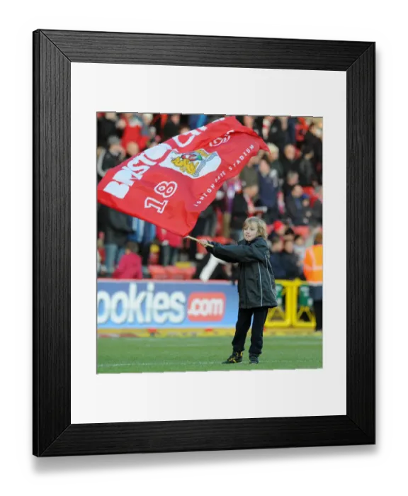 Framed Print : Sky Bet League One: Bristol City vs Crawley Town Clash at Ashton Gate, December 2014