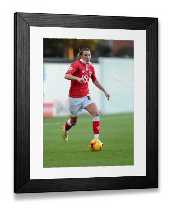 Framed Print : Luke Ayling in Action: Bristol City vs. Crawley Town, December 2014
