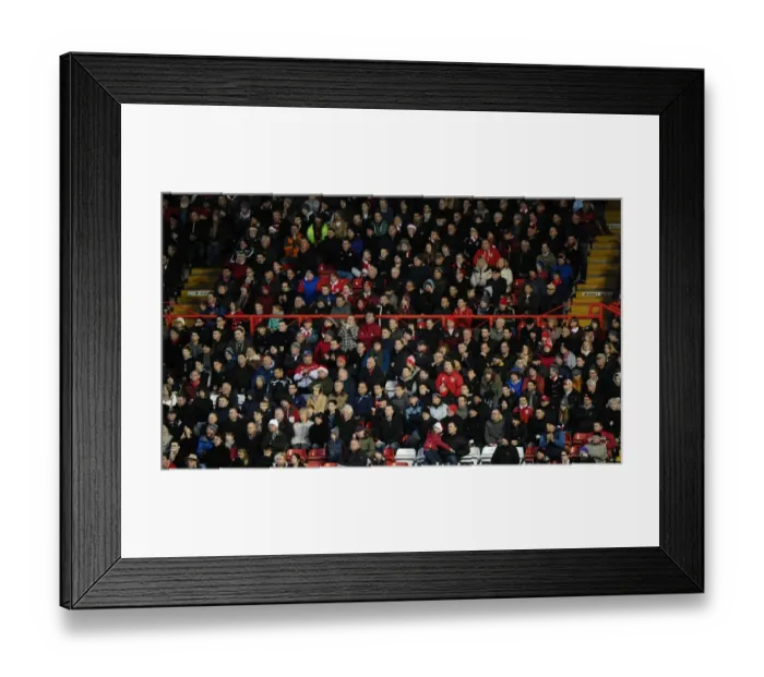 Framed Print : Intense Football Atmosphere: Bristol City vs Crawley Town at Ashton Gate Framed Print : Intense Football Atmosphere: Bristol City vs Crawley Town at Ashton Gate