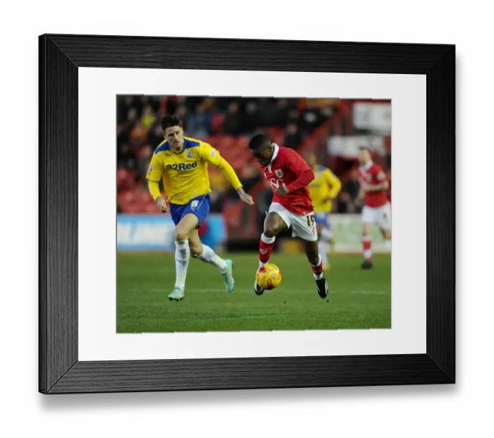 Framed Print : Agard in Action: Bristol City vs Crawley Town, Sky Bet League One, December 2014