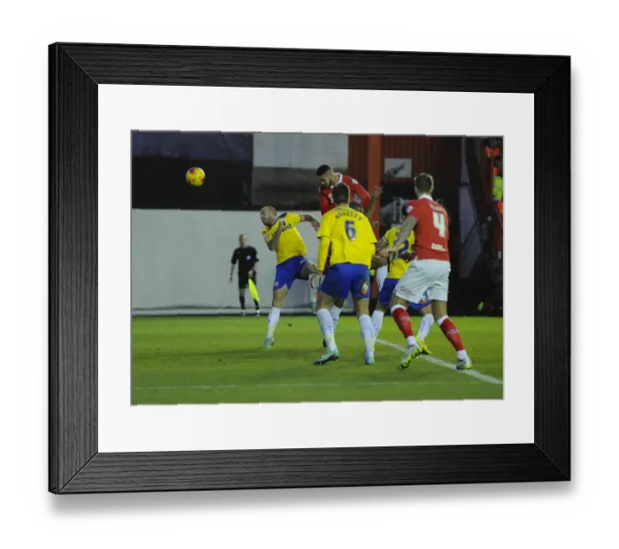 Framed Print : Derrick Williams Chases Goal: Intense Moment from Bristol City vs Crawley Town, League One Football Match, Ashton Gate Framed Print : Derrick Williams Chases Goal: Intense Moment from Bristol City vs Crawley Town, League One Football Match, Ashton Gate