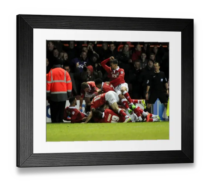 Framed Print : Bristol City's Luke Ayling Scores the Game-Winning Goal Against Crawley Town in Sky Bet League One: Celebration at Ashton Gate Framed Print : Bristol City's Luke Ayling Scores the Game-Winning Goal Against Crawley Town in Sky Bet League One: Celebration at Ashton Gate