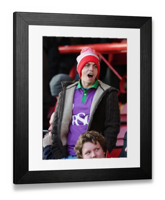 Framed Print : Intense Football Action: Bristol City vs Crawley Town, Sky Bet League One (December 13, 2014)