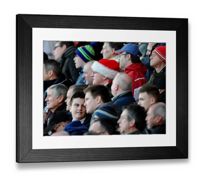 Framed Print : Bristol City vs Crawley Town: Intense Football Action at Ashton Gate - 13 / 12 / 2014