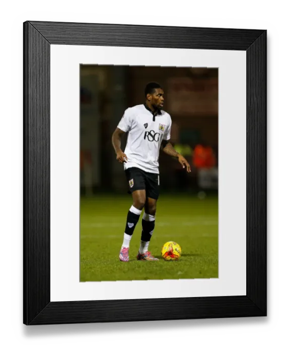 Framed Print : Jay Emmanuel-Thomas in Action: Crewe Alexandra vs. Bristol City, 2014 Framed Print : Jay Emmanuel-Thomas in Action: Crewe Alexandra vs. Bristol City, 2014