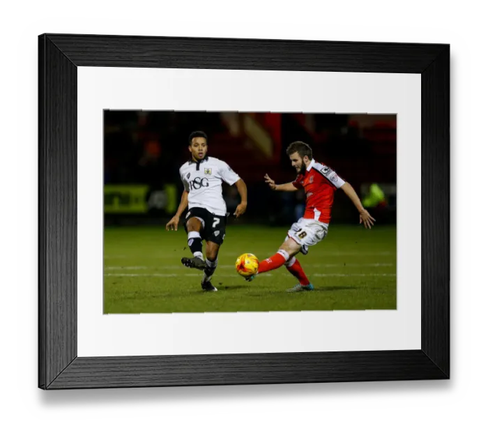 Framed Print : Korey Smith vs Jamie Ness: Intense Battle in Crewe Alexandra vs Bristol City Football Match, 2014 Framed Print : Korey Smith vs Jamie Ness: Intense Battle in Crewe Alexandra vs Bristol City Football Match, 2014