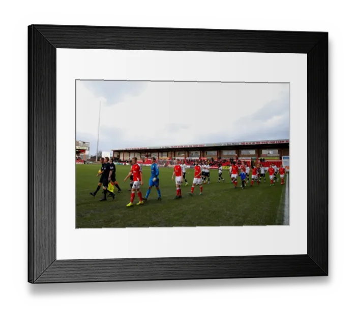 Framed Print : Referee Haines Presides Over Bristol City vs Crewe Alexandra at Alexandra Stadium (December 2014) Framed Print : Referee Haines Presides Over Bristol City vs Crewe Alexandra at Alexandra Stadium (December 2014)