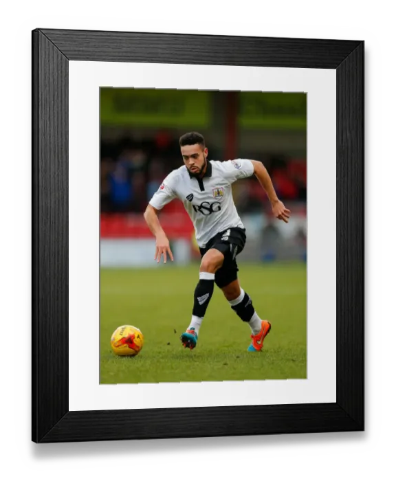 Framed Print : Derrick Williams in Action: Crewe Alexandra vs. Bristol City, Sky Bet League 1 (2014) Framed Print : Derrick Williams in Action: Crewe Alexandra vs. Bristol City, Sky Bet League 1 (2014)