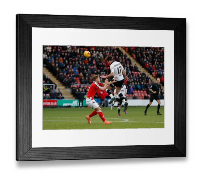 Framed Print : Greg Cunningham's Header: Bristol City vs Crewe Alexandra, Sky Bet League 1, 2014 Framed Print : Greg Cunningham's Header: Bristol City vs Crewe Alexandra, Sky Bet League 1, 2014
