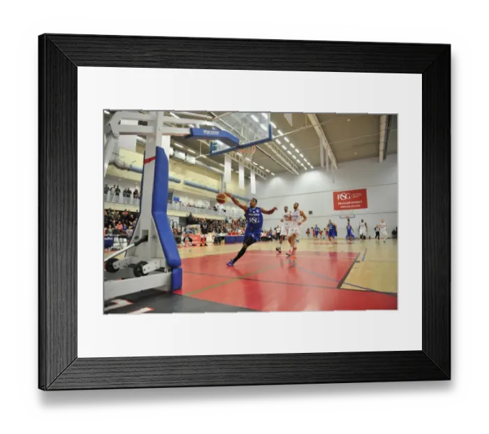 Framed Print : Intense Basketball Semi-Final: Bristol Flyers vs Glasgow Rocks at SGS Wise Campus Framed Print : Intense Basketball Semi-Final: Bristol Flyers vs Glasgow Rocks at SGS Wise Campus