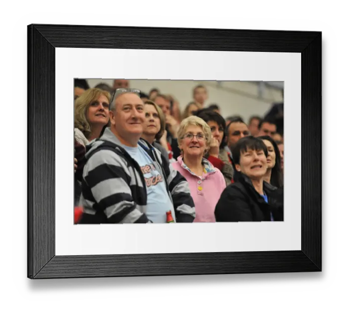 Framed Print : BBL Cup Semi-Final Showdown: A Basketball Battle between Flyers and Rocks at SGS Wise Campus - Bristol Flyers vs Glasgow Rocks