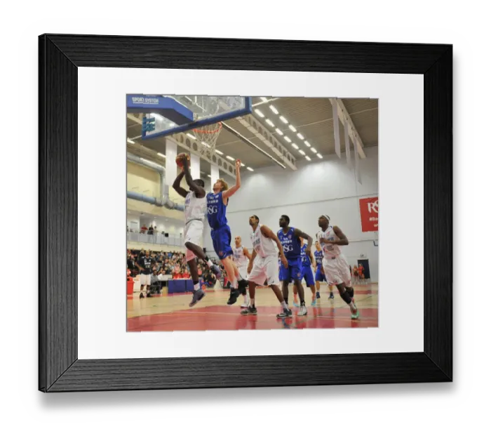 Framed Print : BBL Cup Semi-Final Showdown: Bristol Flyers vs Glasgow Rocks