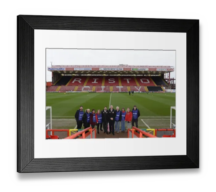 Framed Print : Bristol City vs Yeovil Town: Clash in Sky Bet League One at Ashton Gate (December 2014)
