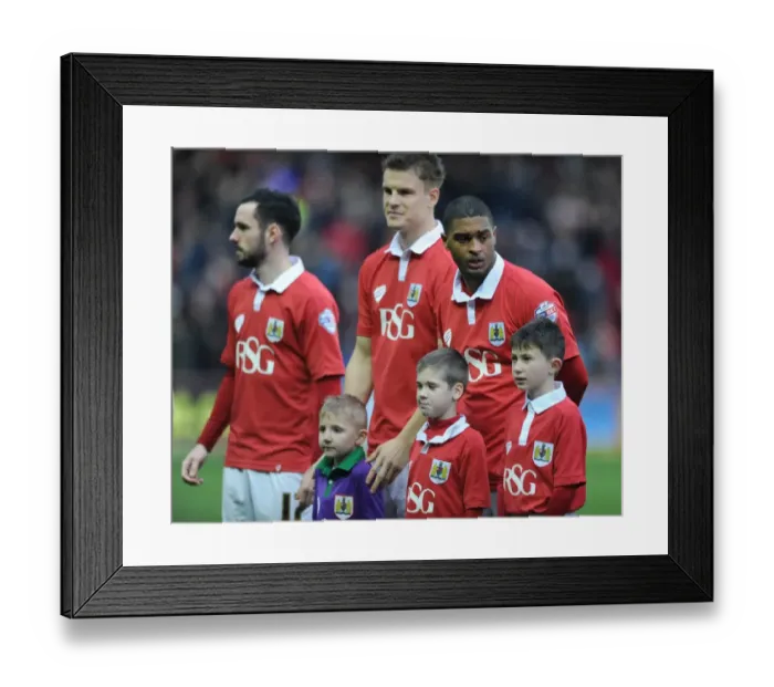 Framed Print : Decisive Moment: Bristol City vs Yeovil Town Rivalry at Ashton Gate Framed Print : Decisive Moment: Bristol City vs Yeovil Town Rivalry at Ashton Gate