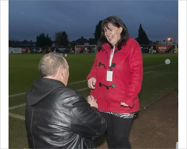A Memorable Football Moment: Marriage Proposal at Ashton Gate