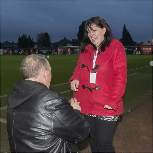 A Memorable Football Moment: Marriage Proposal at Ashton Gate