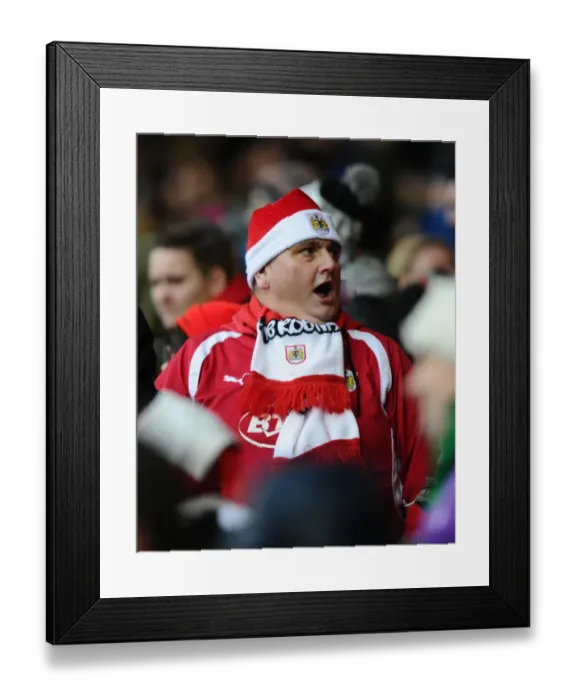 Framed Print : Intense Rivalry: Bristol City vs Yeovil Town at Ashton Gate (December 2014) Framed Print : Intense Rivalry: Bristol City vs Yeovil Town at Ashton Gate (December 2014)