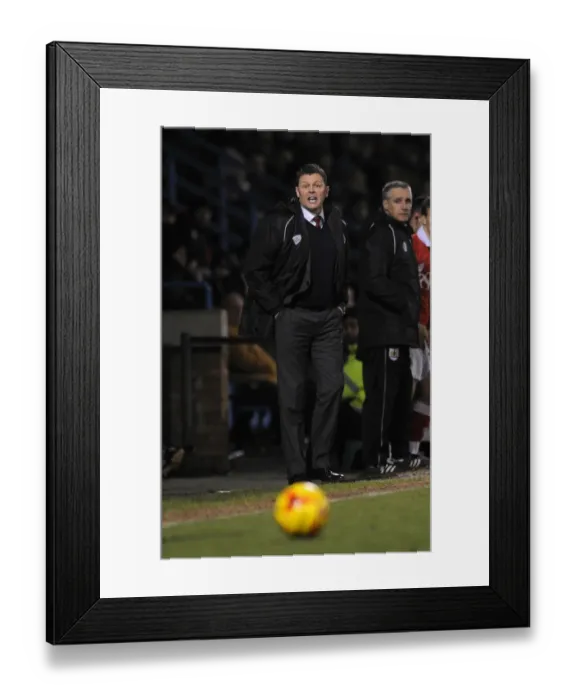 Framed Print : Steve Cotterill and Bristol City Face Gillingham at Priestfield Stadium (December 2014) - Sky Bet League One Clash Framed Print : Steve Cotterill and Bristol City Face Gillingham at Priestfield Stadium (December 2014) - Sky Bet League One Clash