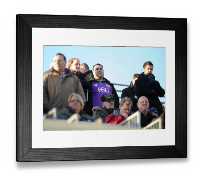 Framed Print : Bristol City Fans in Action at Priestfield Stadium Framed Print : Bristol City Fans in Action at Priestfield Stadium