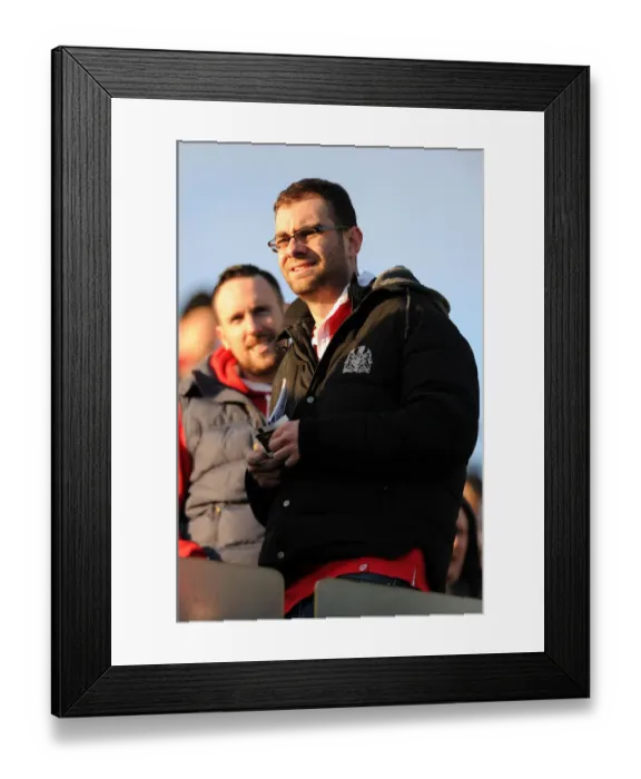 Framed Print : Intense Football Moment at Priestfield Stadium: December 2014 - Bristol City vs Gillingham