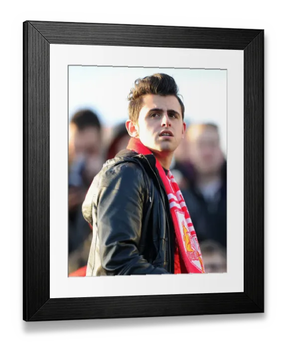 Framed Print : Bristol City Fans in Action at Priestfield Stadium during Sky Bet League One Match against Gillingham - December 28, 2014