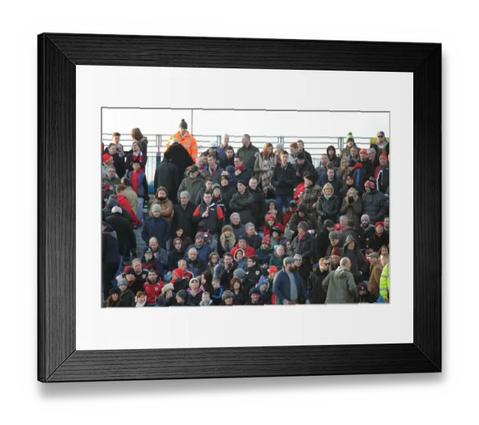 Framed Print : Bristol City Fans in Full Force at Priestfield Stadium during Sky Bet League One Match against Gillingham - December 2014 Framed Print : Bristol City Fans in Full Force at Priestfield Stadium during Sky Bet League One Match against Gillingham - December 2014