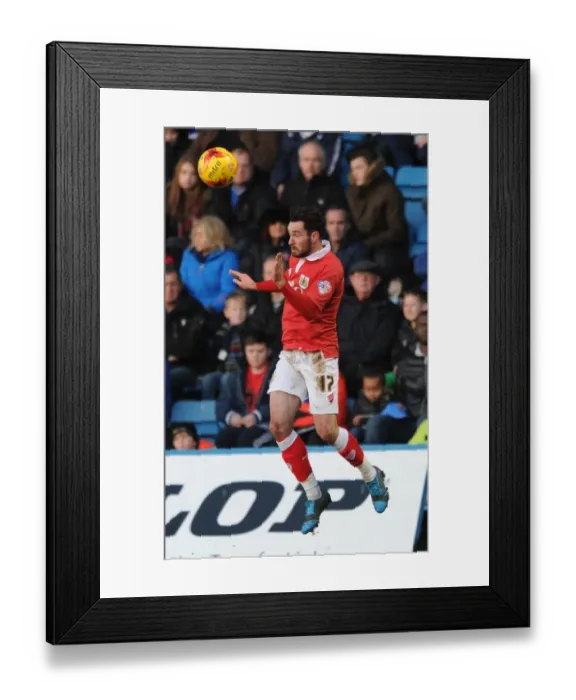 Framed Print : Bristol City's Greg Cunningham in Action at Priestfield Stadium against Gillingham, Sky Bet League One, December 2014 Framed Print : Bristol City's Greg Cunningham in Action at Priestfield Stadium against Gillingham, Sky Bet League One, December 2014