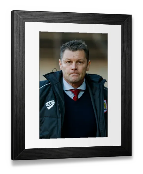 Framed Print : Steve Cotterill Watches as Doncaster Rovers Take on Bristol City in FA Cup Third Round Framed Print : Steve Cotterill Watches as Doncaster Rovers Take on Bristol City in FA Cup Third Round