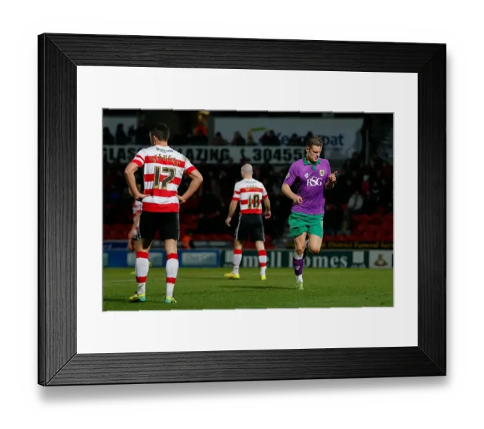 Framed Print : Matt Smith's Dramatic FA Cup Equalizer: Doncaster Rovers vs. Bristol City (03 / 01 / 2015) Framed Print : Matt Smith's Dramatic FA Cup Equalizer: Doncaster Rovers vs. Bristol City (03 / 01 / 2015)
