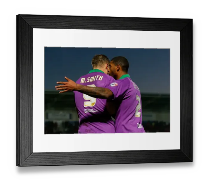 Framed Print : Matt Smith Scores Dramatic Equalizer in FA Cup Third Round Proper: Doncaster Rovers vs. Bristol City (03 / 01 / 2015)