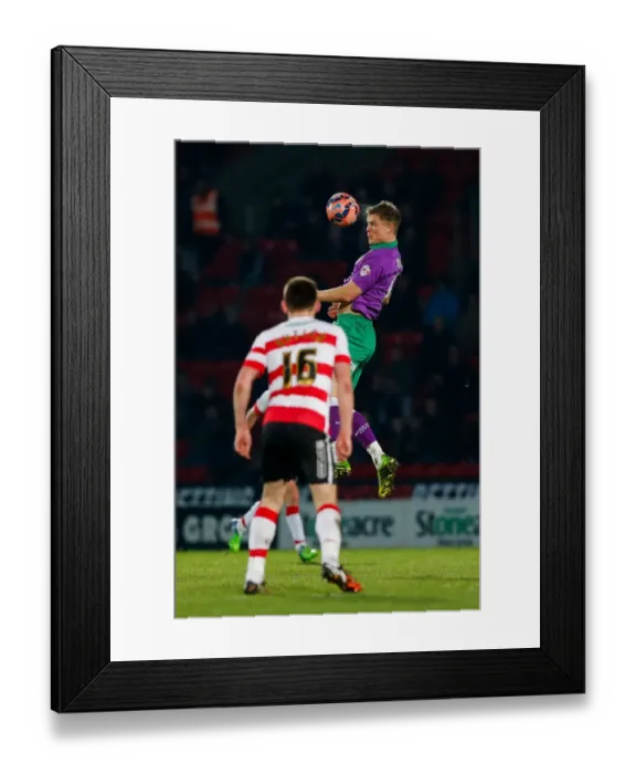 Framed Print : Bristol City's Matt Smith Scores Dramatic Header in FA Cup Third Round Proper: Doncaster Rovers vs. Bristol City (January 3, 2015) Framed Print : Bristol City's Matt Smith Scores Dramatic Header in FA Cup Third Round Proper: Doncaster Rovers vs. Bristol City (January 3, 2015)