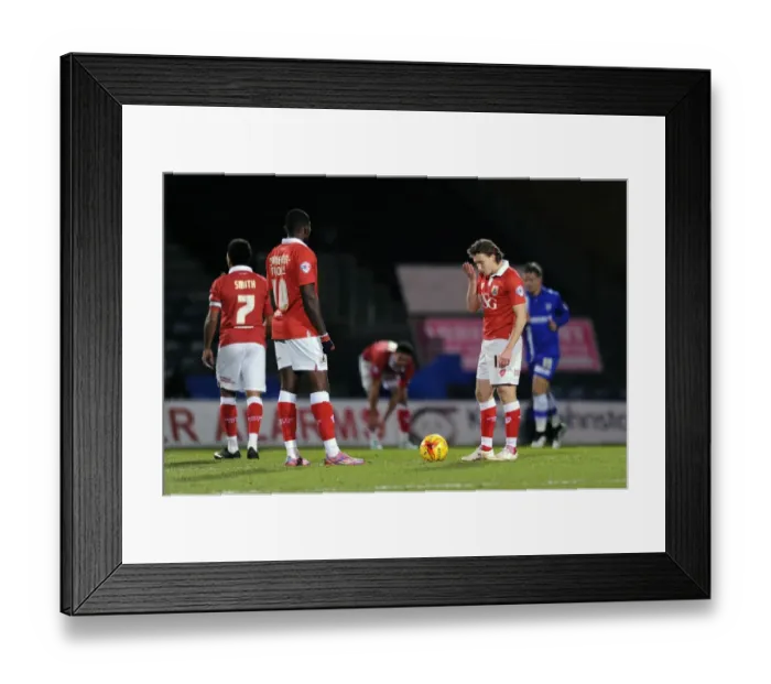 Framed Print : Gillingham v Bristol City 060115 Framed Print : Gillingham v Bristol City 060115