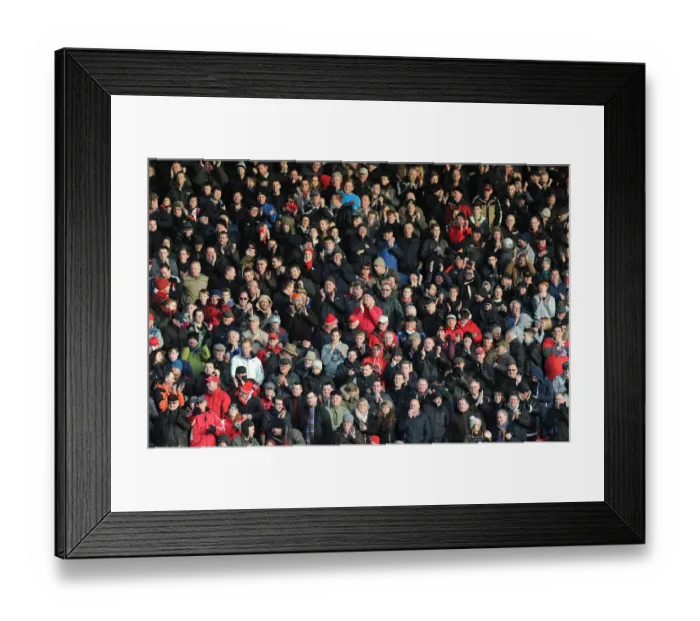 Framed Print : Bristol City Fans Go Wild: Joe Bryan Scores the Winning Goal Against Notts County, Sky Bet League One