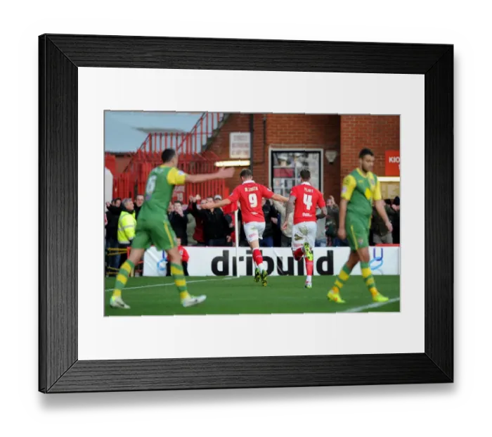 Framed Print : Bristol City's Matt Smith Scores the Winner: Bristol City vs. Notts County, Sky Bet League One, 2015 Framed Print : Bristol City's Matt Smith Scores the Winner: Bristol City vs. Notts County, Sky Bet League One, 2015