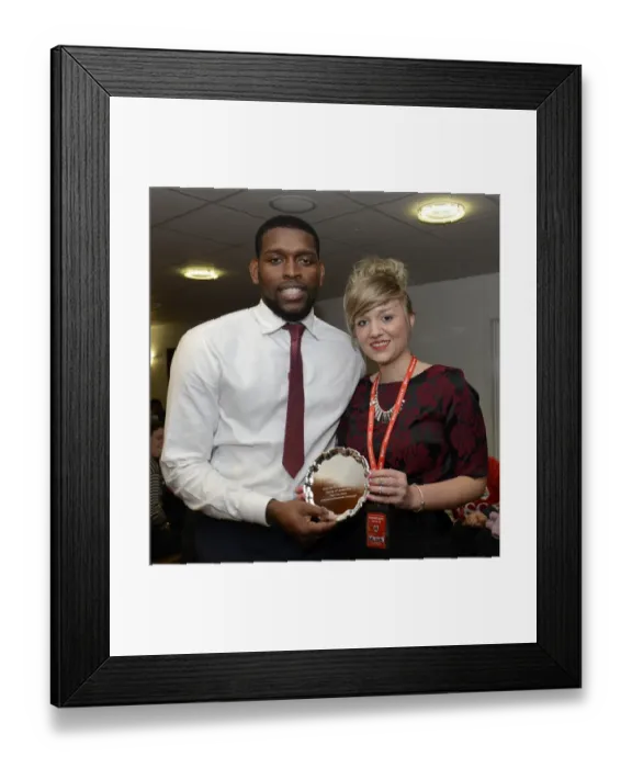 Framed Print : Man of the Match Presentation: Sky Bet League One - Bristol City vs Notts County, Ashton Gate Framed Print : Man of the Match Presentation: Sky Bet League One - Bristol City vs Notts County, Ashton Gate