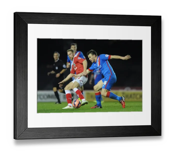 Framed Print : Bristol City vs Doncaster Rovers: A Fight for the Ball Framed Print : Bristol City vs Doncaster Rovers: A Fight for the Ball