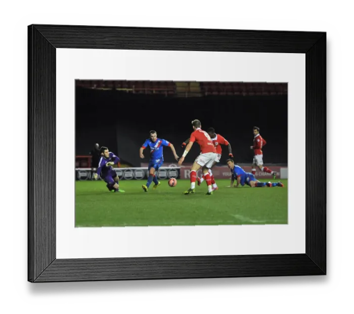 Framed Print : Jay Emmanuel-Thomas Scores Decisive FA Cup Goal for Bristol City against Doncaster Rovers at Ashton Gate Stadium (January 13, 2015) Framed Print : Jay Emmanuel-Thomas Scores Decisive FA Cup Goal for Bristol City against Doncaster Rovers at Ashton Gate Stadium (January 13, 2015)