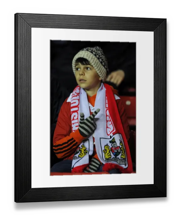 Framed Print : A Passionate Bristol City Fan's View: The FA Cup Third Round Replay Against Doncaster Rovers