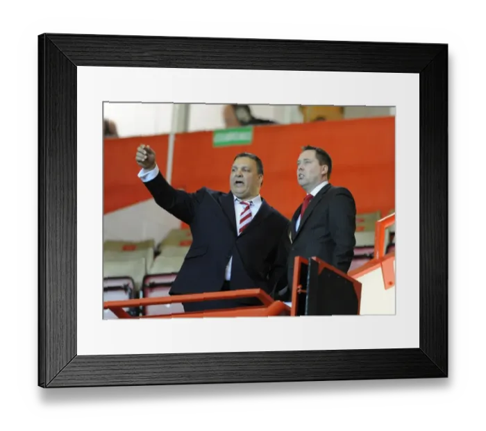 Framed Print : Director Ernie Arathoon in Action: FA Cup Third Round Replay at Ashton Gate Stadium - Bristol City vs Doncaster Rovers Framed Print : Director Ernie Arathoon in Action: FA Cup Third Round Replay at Ashton Gate Stadium - Bristol City vs Doncaster Rovers