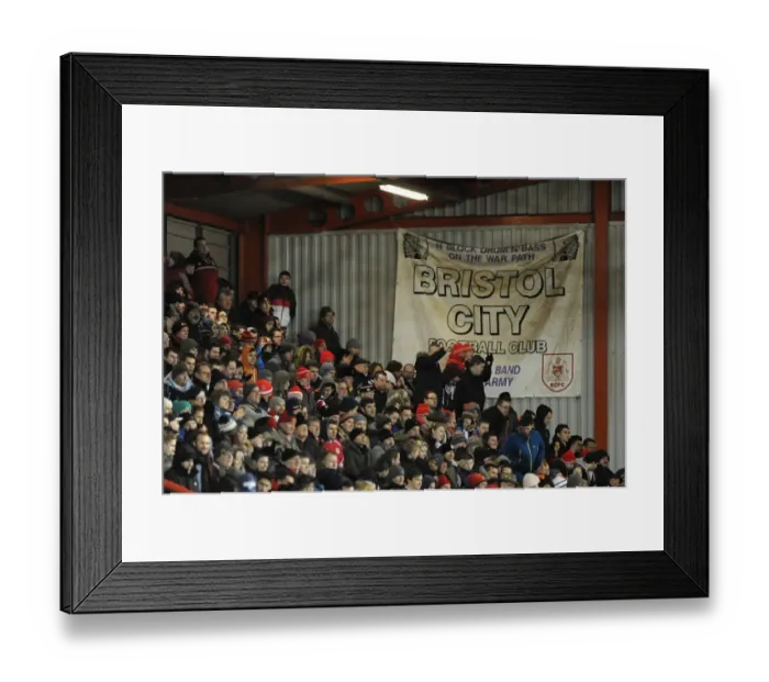 Framed Print : Bristol City Fans in Full Force at Ashton Gate Stadium for FA Cup Third Round Replay against Doncaster Rovers Framed Print : Bristol City Fans in Full Force at Ashton Gate Stadium for FA Cup Third Round Replay against Doncaster Rovers