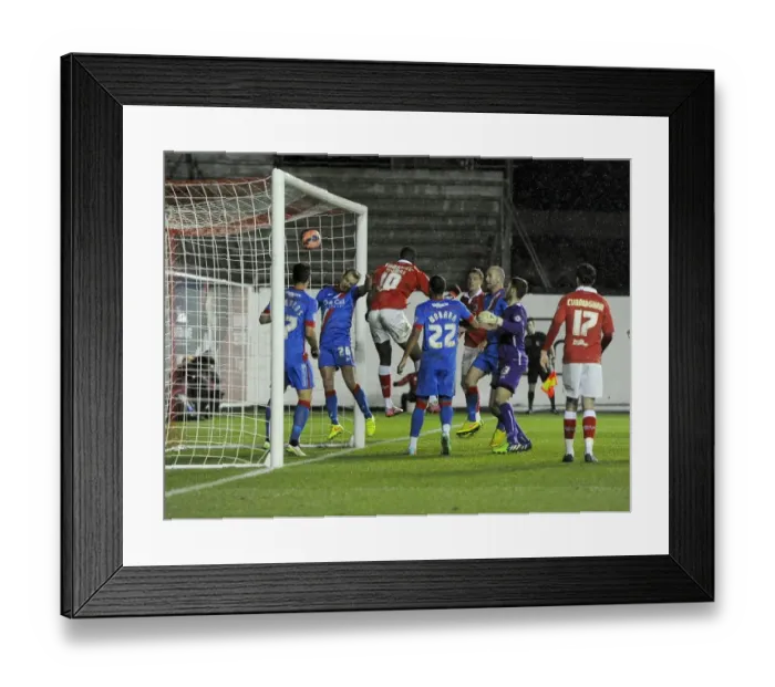 Framed Print : Jay Emmanuel-Thomas Stuns Doncaster Rovers with FA Cup Upset Goal for Bristol City Framed Print : Jay Emmanuel-Thomas Stuns Doncaster Rovers with FA Cup Upset Goal for Bristol City