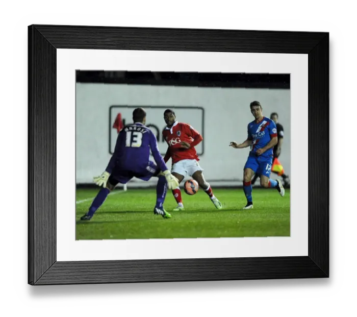 Framed Print : Mark Little's Epic Cross at Ashton Gate: FA Cup Third Round Replay Between Bristol City and Doncaster Rovers Framed Print : Mark Little's Epic Cross at Ashton Gate: FA Cup Third Round Replay Between Bristol City and Doncaster Rovers